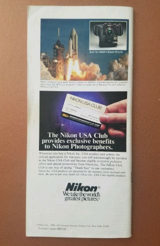 OEM Nikon F3 Series & Accessories Manufacturer ' s Sales Brochure Guide ENG 1985 2