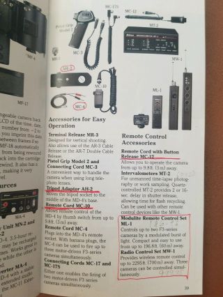 OEM Nikon F3 Series & Accessories Manufacturer ' s Sales Brochure Guide ENG 1985 3