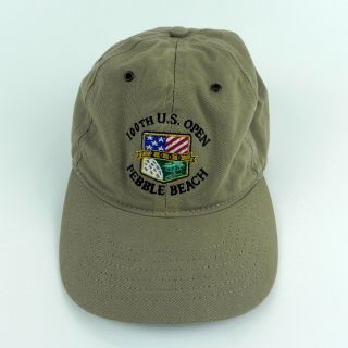 Vintage 100th Us Open Pebble Beach 2000 Baseball Hat Cap Legendary Headgear