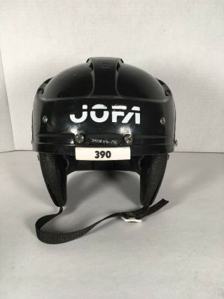 Vintage Black Jofa 390 Sr Hockey Helmet Hurling