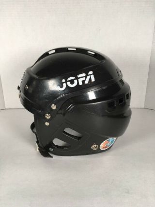 Vintage Black Jofa 390 SR Hockey Helmet Hurling 2