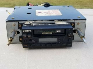 Vintage Sony Xr - 85 Am/fm Cassette Car Stereo