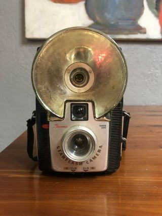 Vintage Kodak Brownie Starflash Camera.  Black