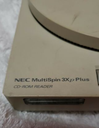 NEC Multispin 3xp PLUS Vintage SCSI External Drive CD Cartridge 3