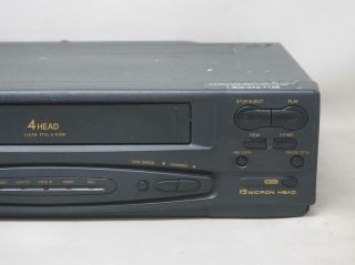 SYMPHONIC SL240B VCR VHS Player/Recorder Remote Great 5