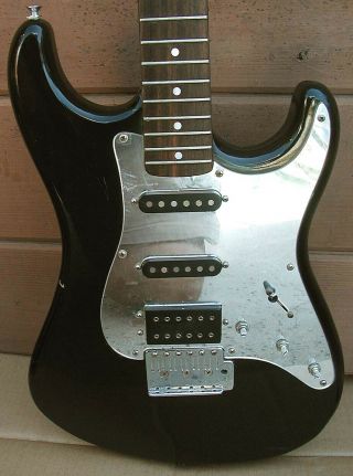 Vtg.  HONDO FAME Series 761 Strat Style ELECTRIC GUITAR Parts or Restore Project 3