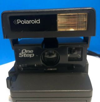 Vintage Polaroid 600 One Step Instant Film Camera W/ Strap