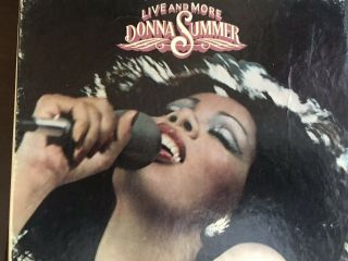 Donna Summer " Live And More " Reel To Reel Tape Vintage 1978