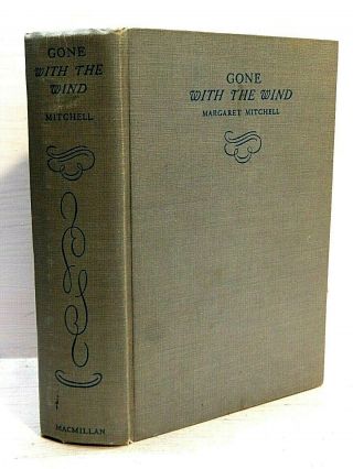 Margaret Mitchell: Gone With The Wind.  1st Edition/february 1937 Printing