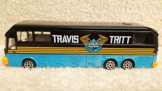 Vintage 1993 Road Champs Diecast Eagle Coach Country Tour Bus Travis Tritt