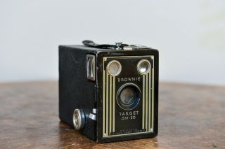 Vintage Kodak Target Brownie Six - 20 Box Camera