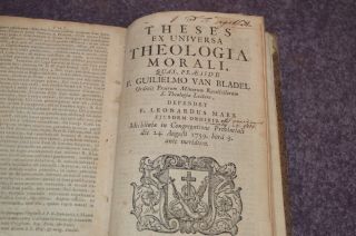 1754 SUMMA THEOLOGICA of THOMAS AQUINAS &c - CHARLES RENE BILLUART - 6 LTHR VOLS 5