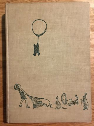 Vintage The World Of Pooh By A.  A.  Milne 1957 Hardcover - Winnie The Pooh Bear