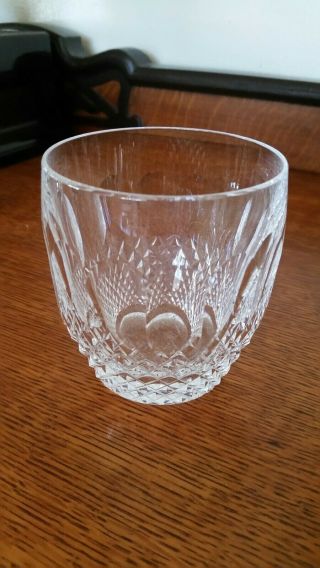 Vintage Waterford Crystal Old Fashioned Tumbler 3.  5 "