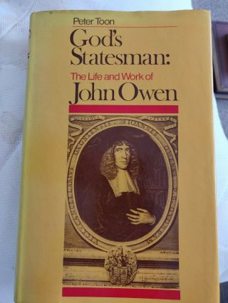 John Owen.  His Life.  Hardback.