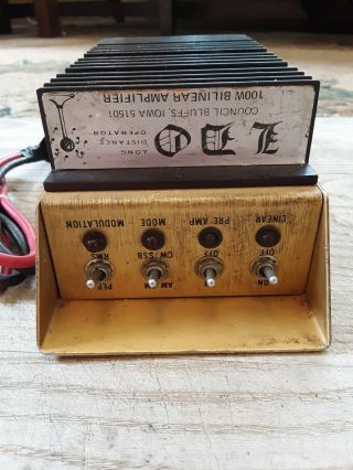 Vintage LDO Long Distance Amplifier 100w Biliniar Amplifier grandpas stash 2