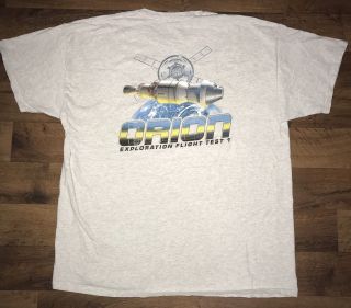 Vtg Nasa Orion Exploration Flight Kennedy Space Center Florida Large/ Xl T - Shirt