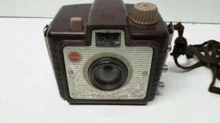 Vintage 1950s Kodak Brownie Holiday Flash Camera Made In Usa