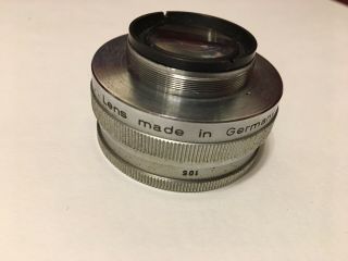 Vintage Lens,  Schneider kreuznach radionar Lense 1:4 5/105 mm 9029827 3