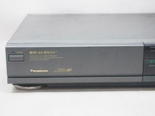PANASONIC AG - 1960 VCR VHS Player/Recorder No Remote Great 4