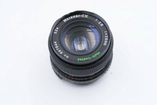 Marexar CX MC 28mm f 2.  8 Wide Angle Lens - M42 2
