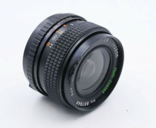 Marexar CX MC 28mm f 2.  8 Wide Angle Lens - M42 4