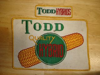 Vintage Todd Hybrid Corn Jacket Patches