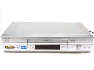 Sony Slv - N750 Vcr Video Cassette Recorder Vhs Player 4 Head Hifi F - 4