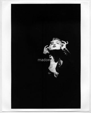M01c Madonna Vogue Video Vintage 1990s Black White 8x10 Photo =herb Ritts=