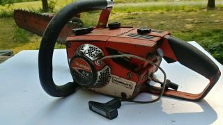 Vintage Homelite E - Z Automatic Chainsaw Parts Repair Has Compression