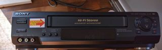 Sony Slv - N50 Vhs Vcr Video Player Recorder 4 Head Hi - Fi Stereo
