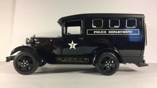 Vintage Jim Beam Decanter Police Car Paddy Wagon 1931 Ford Model A Empty W/ Box