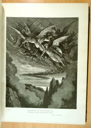 Milton ' s PARADISE LOST Illustrated by Gustave Dore 1880 ' s Cassell Petter Galpin 3