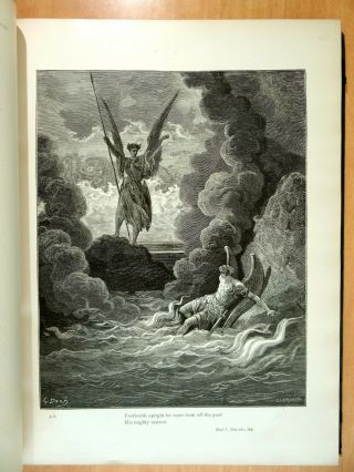 Milton ' s PARADISE LOST Illustrated by Gustave Dore 1880 ' s Cassell Petter Galpin 4