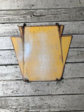 Vintage Pennsylvania Inspection Station Sign Ready For Paint
