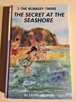 Vintage The Bobbsey Twins - Secret At The Seashore 3 Laura Lee Hope Hc 1962 Euc
