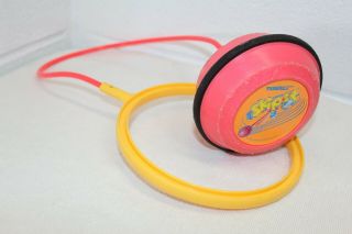 Vintage 1996 Tiger Toys Skip It Orange Foot Hoop Bright Pink Counter