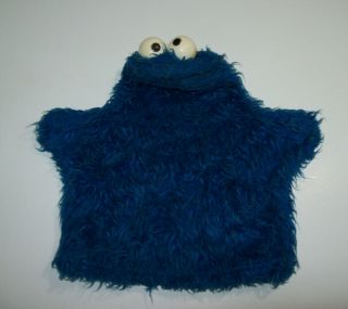 Vintage Jim Henson Cookie Monster Sesame Street Muppet Hand Puppet