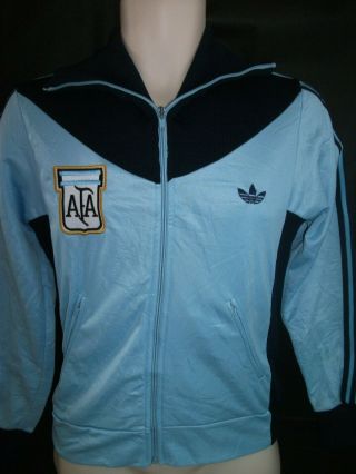 Vintage Adidas Argentina 1978 World Cup Shirt/ Jacket Group 1