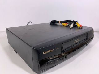 Quasar VHQ - 940 Omnivision 4 - Head VCR VHS Player Recorder w/ Remote 3