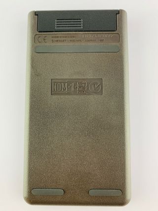 Vintage 1987 Hewlett Packard HP 17B II Business Financial Calculator w/ Case 4
