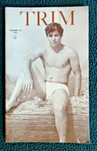 Gay: Trim 57 Scarce Vintage Physique Muscle Guys Bodybuilders 1964 Bill Scott