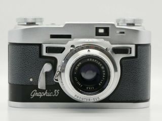 Graflex Graphic 35 Rangefinder 35mm Film Camera
