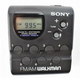 Vintage Sony Fm Am Walkman Pll Synthesized Srf - M40w