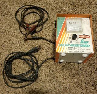 Vintage Ray - O - Vac 10 Amp Automotive Battery Charger - Model: Rov - 10 Solid State