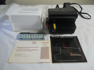 Vintage Instant Polaroid Spirit Land Camera With Instructions Film 600