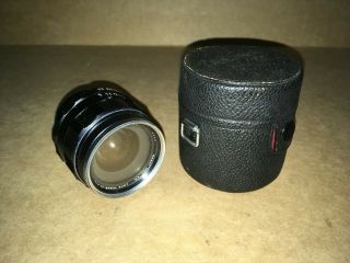 Vintage Asahi Takumar 1:3.  5/28 Camera Lens