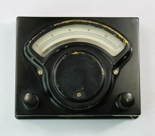 Vtg Hoyt Electrical Instrument Type 515 D.  C.  Amperes 0 - 15 1890 