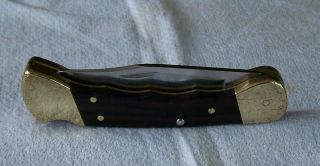Vintage Buck 110 4 Dot Lock Blade Pocket Knife