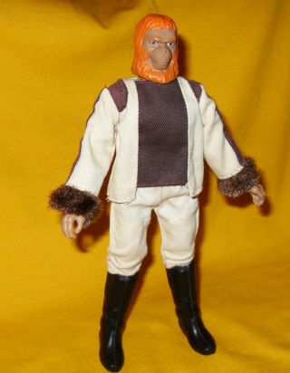 Vintage Mego Planet Of The Apes Dr.  Zaius 8 " Action Figure - Type 2 - Very